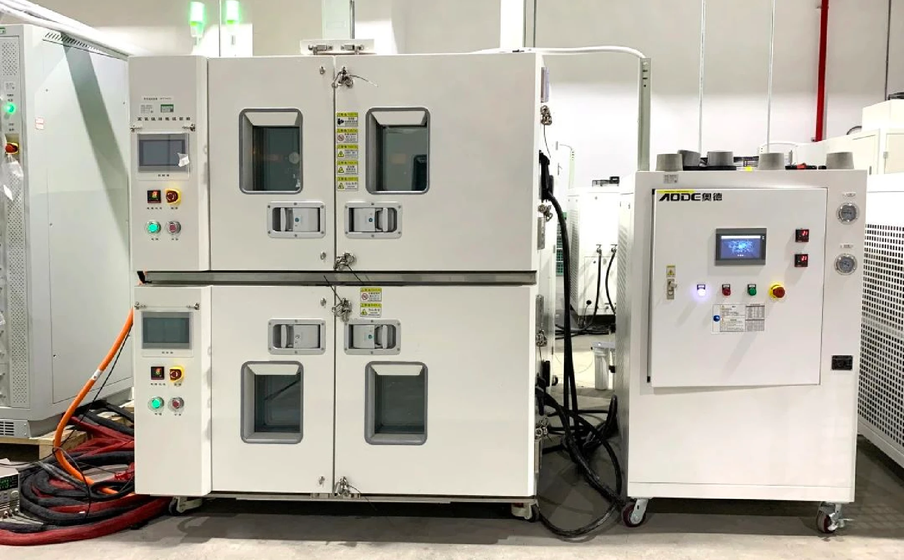 Energy storage module, energy storage battery cluster water cooling temperature control solution