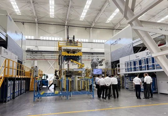AODE 9800T Die-Casting Temperature Control Island Boosts Mega Casting